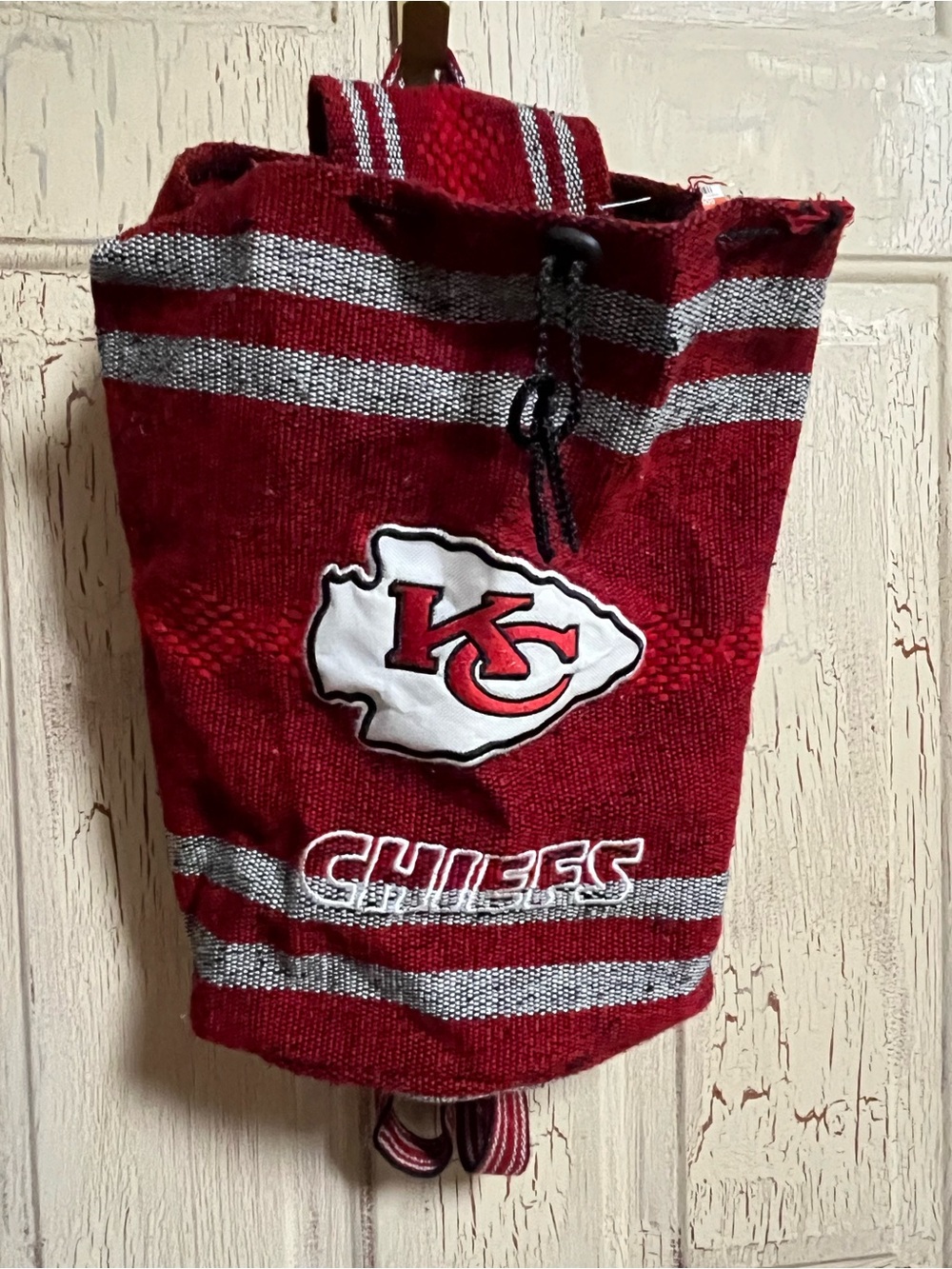 Kansas City Chiefs Drawstring Backpack